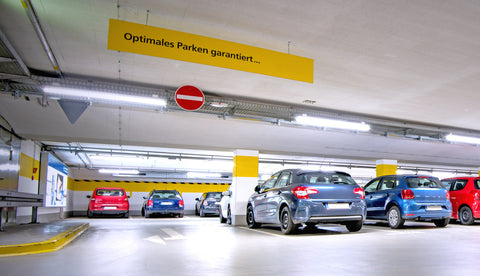 Überdachter Stellplatz